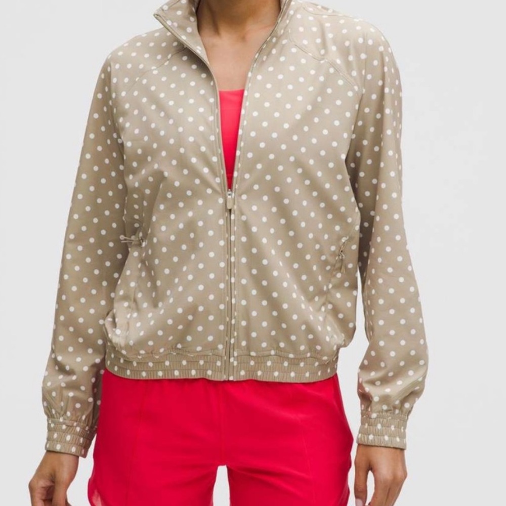 Lululemon Polka Dot Women's Adapted State Grack Jacket